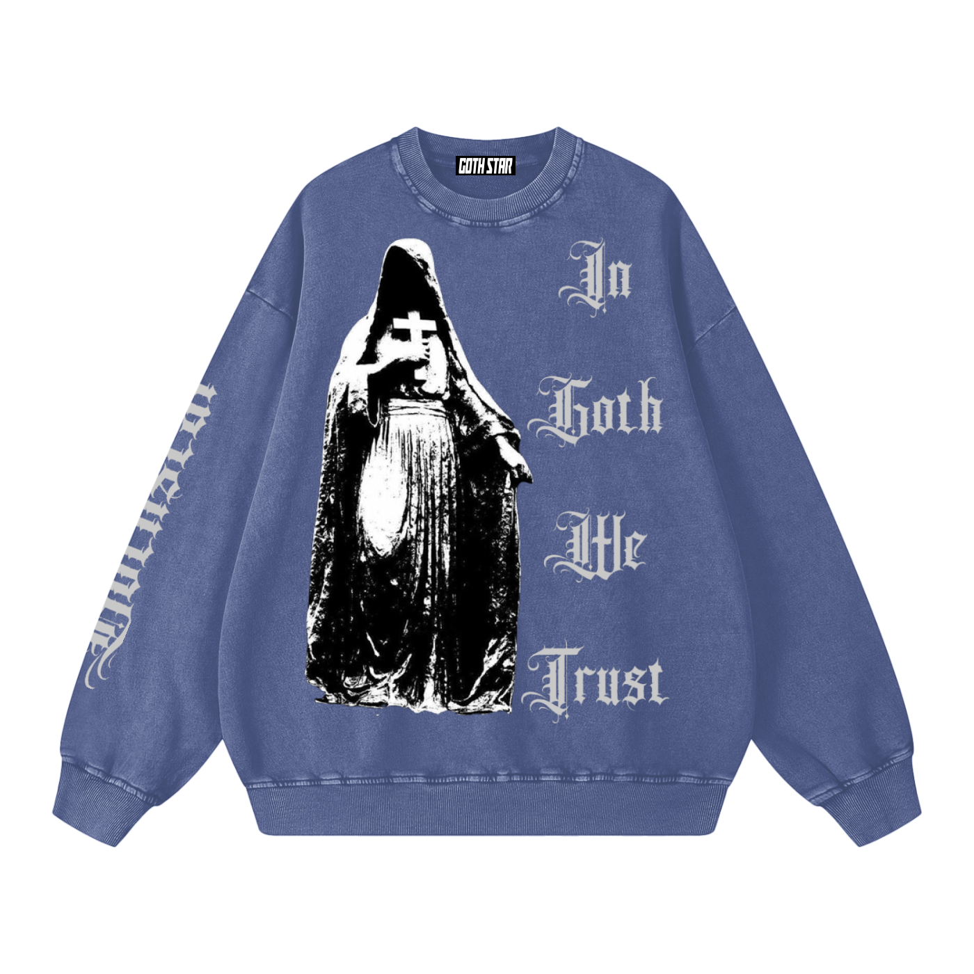 Snow Washed Oversized Sweatshirt