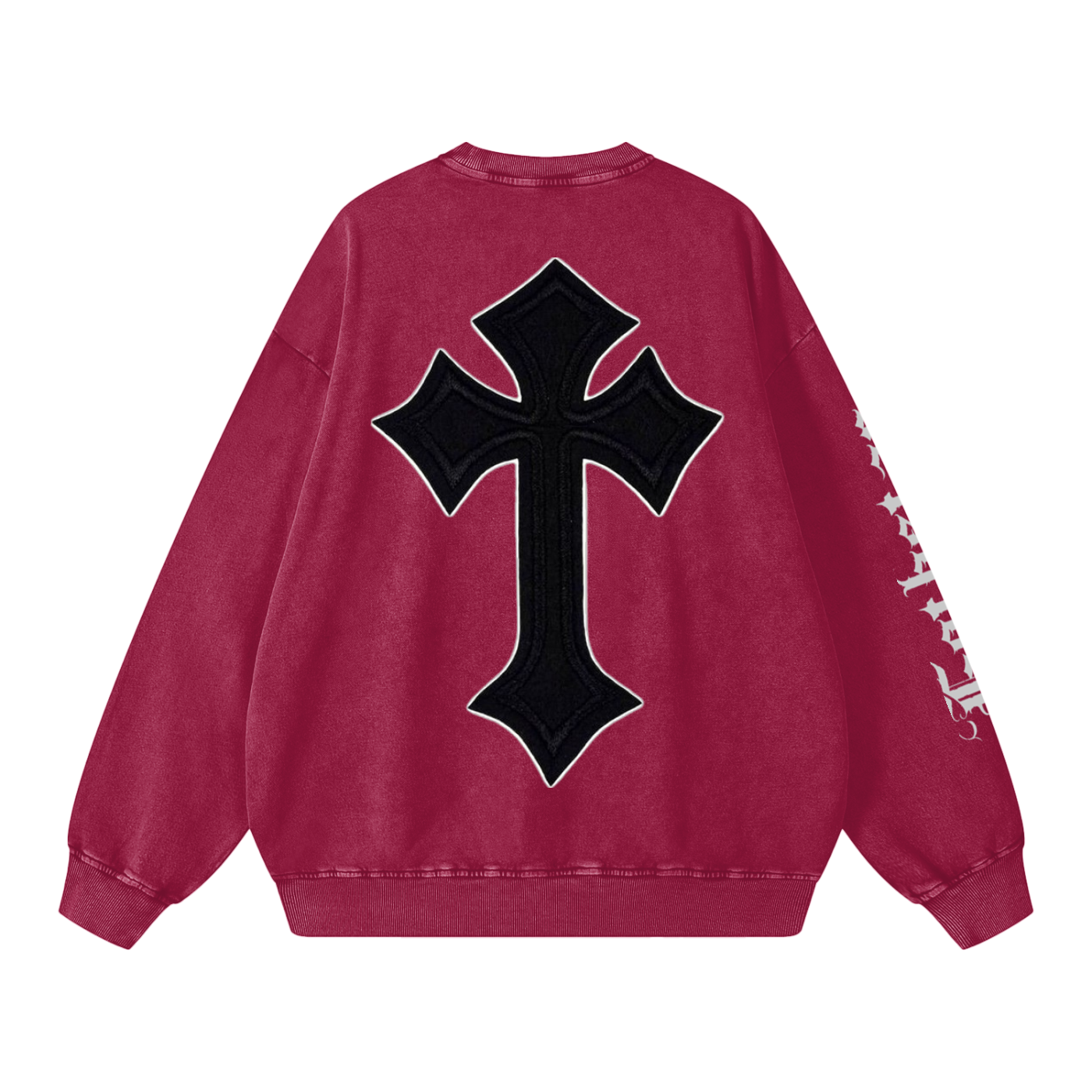 Snow Washed Oversized Sweatshirt
