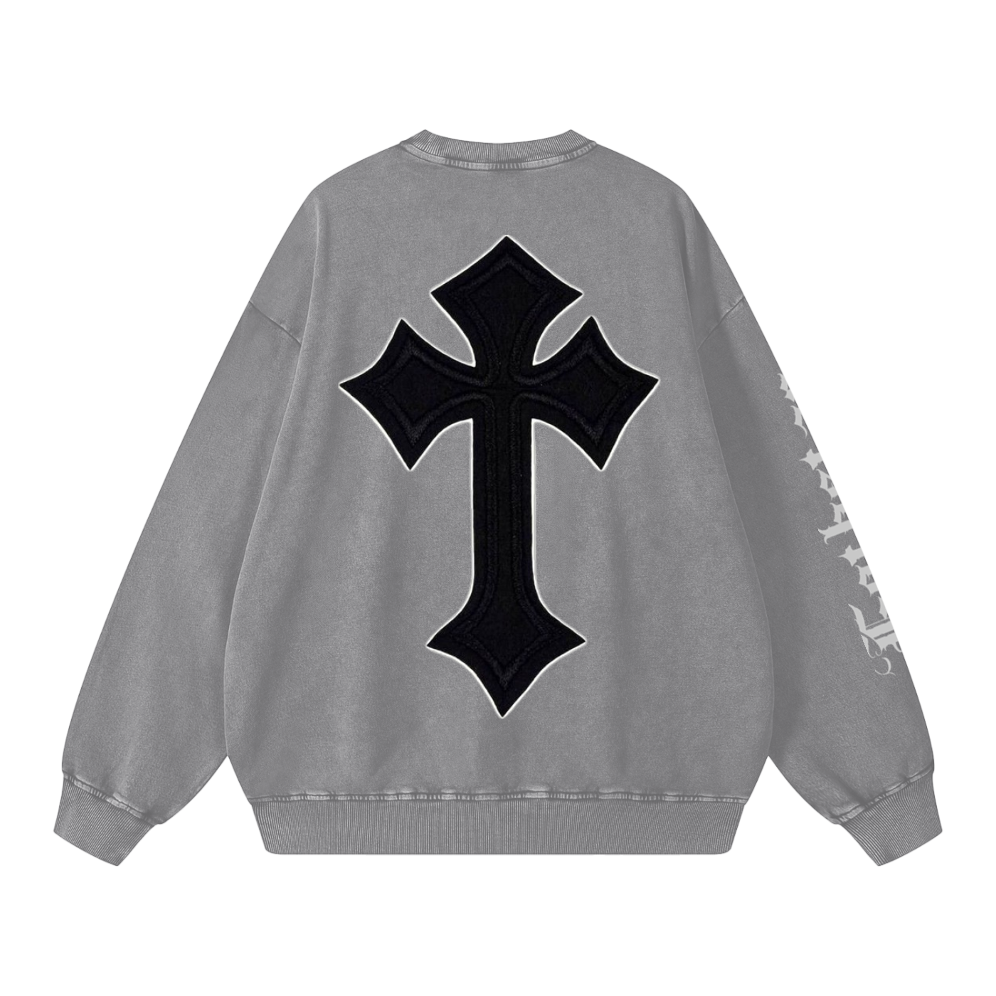 Snow Washed Oversized Sweatshirt